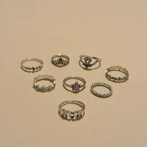Boho ring set N1206